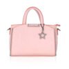 Adorable Women's Faux Leather Metal Beads Handbag