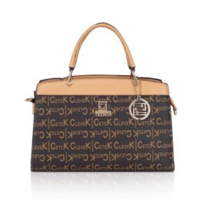 Pretty Women's Faux Leather Printed Handbag