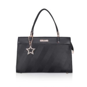 Stunning Women's Faux Leather Textured?Adjustable?Long?Belt Handbag