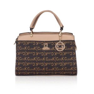 Pretty Women's Faux Leather Printed Handbag