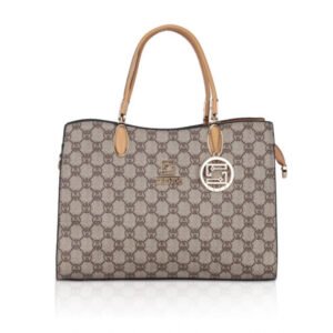 Pretty Women's Faux Leather Printed Handbag