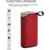Amazing Plastic Rubber Wireless TG111 Bluetooth Speaker