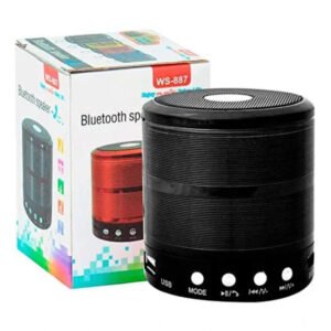 Fabulous Plastic Rubber Wireless WS887 Bluetooth Speaker