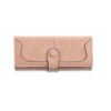 Versatile Women's Faux Leather Medium Snap Button Wallet