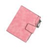 Alluring Women's Vegan Leather Small Zipper Wallet
