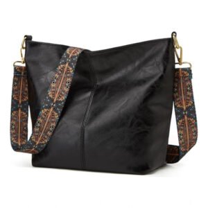 Jaunty Women's PU Leather Zipper Handbag