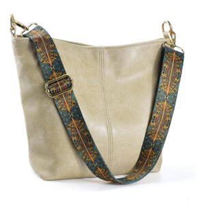 Jaunty Women's PU Leather Zipper Handbag