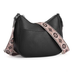 Attractive Women's PU Leather Zipper Sling Bag