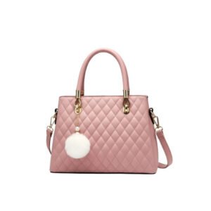 Snazzy Women's PU Leather Solid Shoulder Zipper Handbag