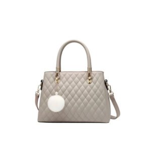Snazzy Women's PU Leather Solid Shoulder Zipper Handbag