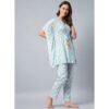 Marvellous Women's Rayon Floral Kaftan Sleeve Kaftan Sets