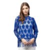 Lovely Women's Lace Self Design Long Sleeves Top