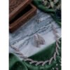 Beautiful Women's Brass Silver Plated Necklace set