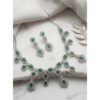 Sensational Women's Brass Silver Plated Necklace set
