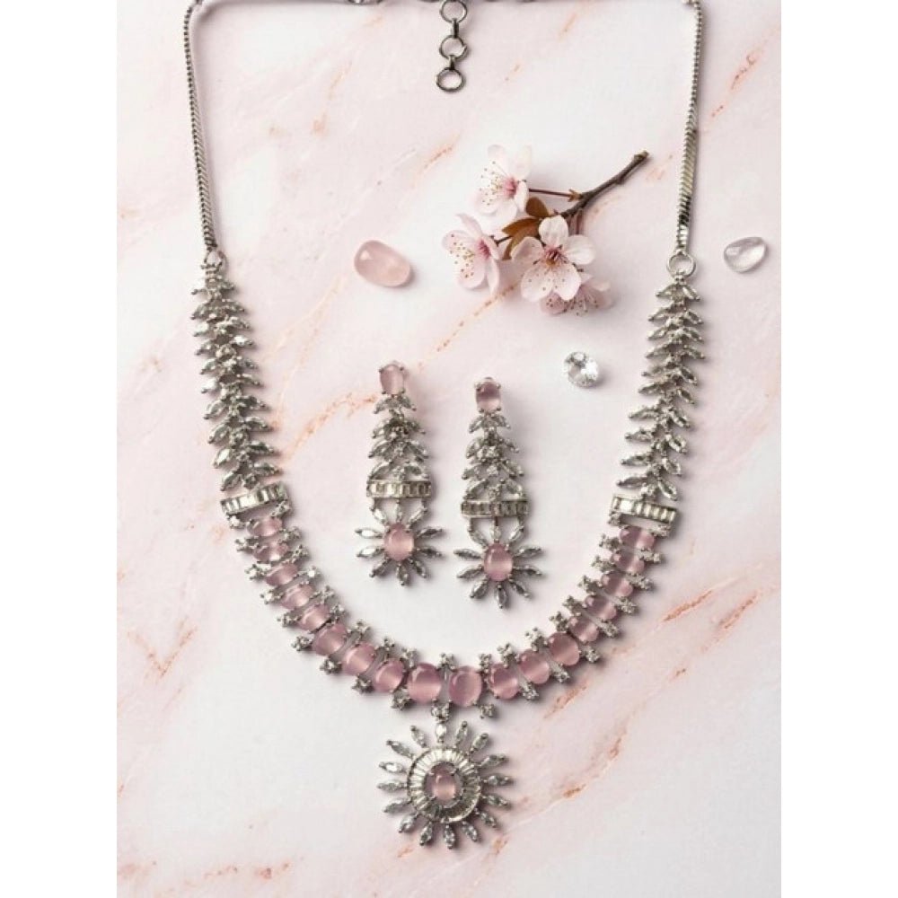 PID-66345-Women-s-Brass-Silver-Plated-Necklace-set-Pink-1-1000x1000-1.jpg