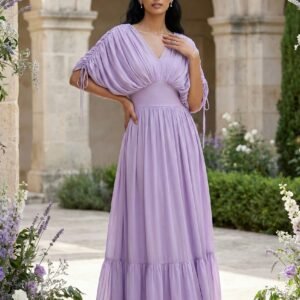 Lavinia Lilac Maxi Dress