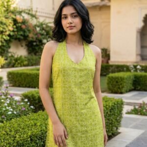 AURUM | Halter Short Kurti