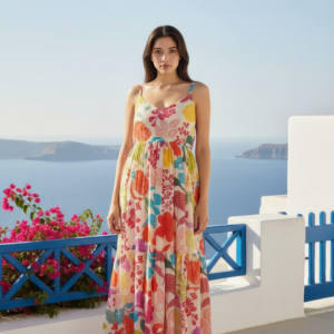 Floral Fiesta Maxi Dress