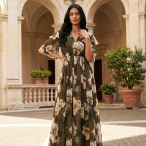 Ophelia Sage Maxi Dress
