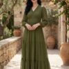Olive Grace Maxi Dress