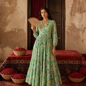 Dream Gleam Floral Maxi Dress