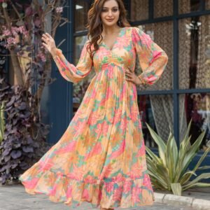 Flair Affair Maxi Dress