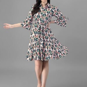 dresses for Women western wear Multi Colour Dress