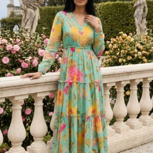 Teal Appeal Maxi Dress